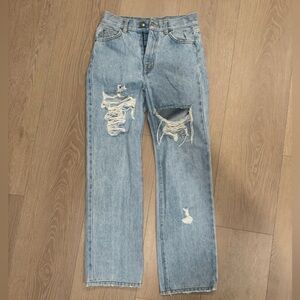 Destroyed carmar jeans